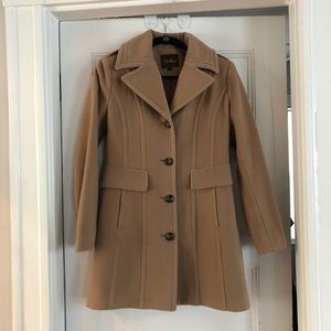 Cole Haan camel wool coat